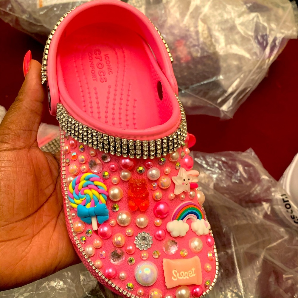 Crocs kids hand made